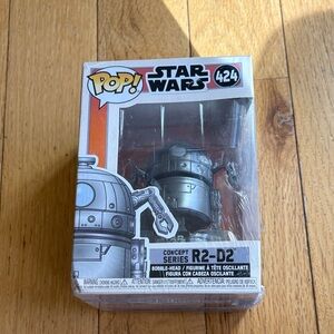 Pop Star Wars Concept Series R2-D2 Figure